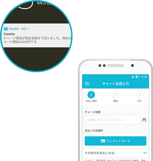 Conoha公式スマホアプリ Conoha Mobile Vpsならconoha