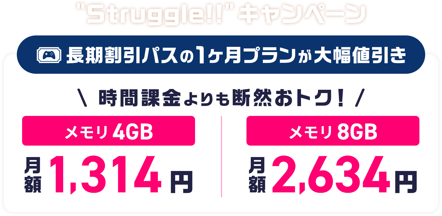 ConoHa for GAMEが最大81%OFF、月額394円～使える！今なら長期割引パスがおトク！